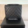 chanel rare vintage caviar Single Flap 24k Gold Plated Image 5