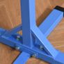 Height Adjustable Gymnastics Horizontal Bar For Kids Home Gym Training Children Junior Kip High Bar Fitness Blue Image 7