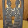Mid Century Thailand Carved Wooden Wall Art Image 4