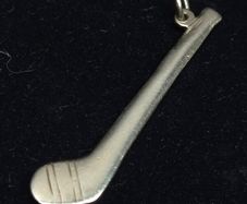 Vintage Irish 9ct Gold Hurley Charm Fully Hallmarked Dublin 1.70g