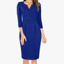 womens cobalt blue dress Image 3