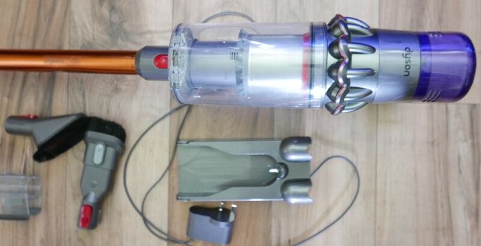 Dyson V15 - (SV22) Detect vacuum (Iron - Nickel) Powerful, intelligent cordless vacuum - in Iron and Nickel (Up to 60 minutes run time)