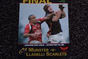 Munster vs Llanelli Scarlets - Celtic Cup Final 2005 , Programme