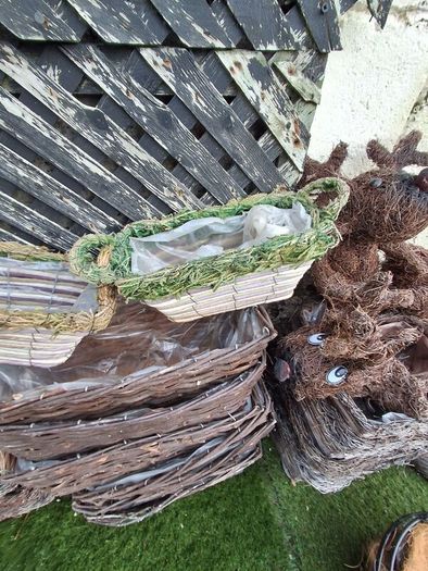 Wicker Flower pots