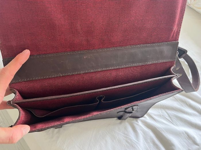 Cravar - Leather messenger bag
