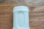Antique Pond's milk glass