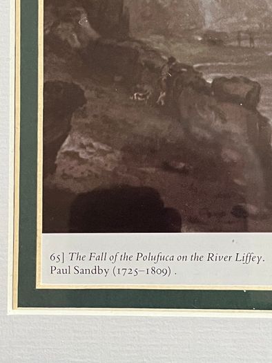 'The Fall of the Polafuca on the River Liffey' by Paul Sandby