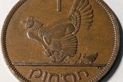 Irish Penny 1950