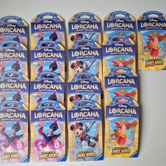 Disney Lorcana Into the Inklands Sleeved Booster Packs (17 Packs)