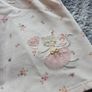 Bnwot F&F Floral Soft Corduroy Pinafore with Mouse & Cat Embroidery Image 2