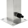 Garden Water Column Stainless Steel Square 95 cm Image 6