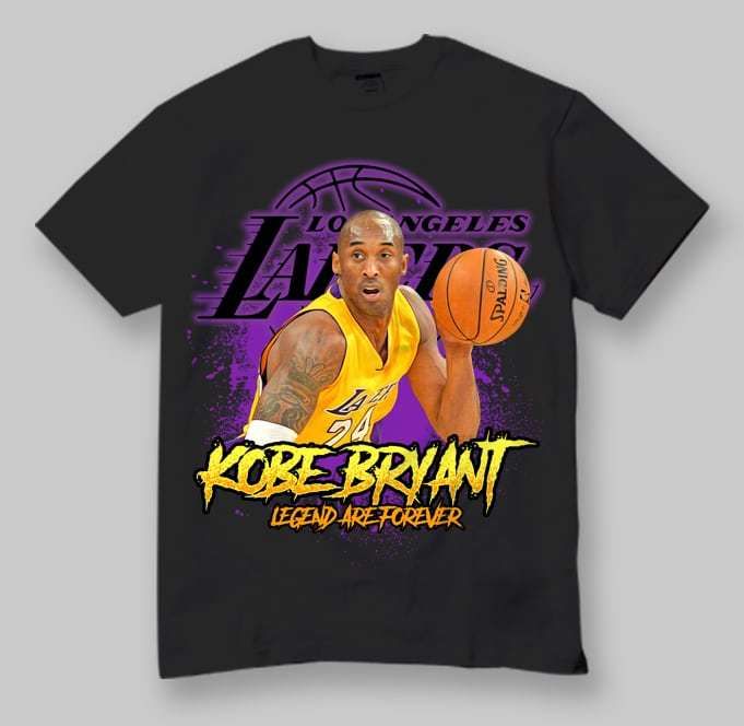 Kobe Bryant t-shirts black mamba t-shirts