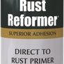 Rust-oleum Rust Reformer Aerosol 400ml Spray Paint - Black Image 2