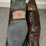 Jeff Banks Brown Leather Shoes UK9 Image 6