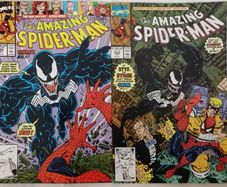 Amazing Spider-Man #'s 332 & 333 Venom Appearances (1990)