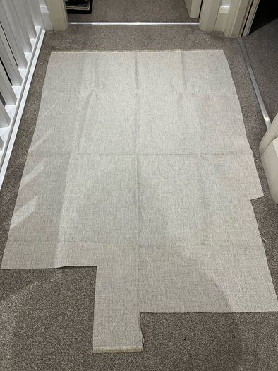 Upholstery fabric - very tough - oatmeal