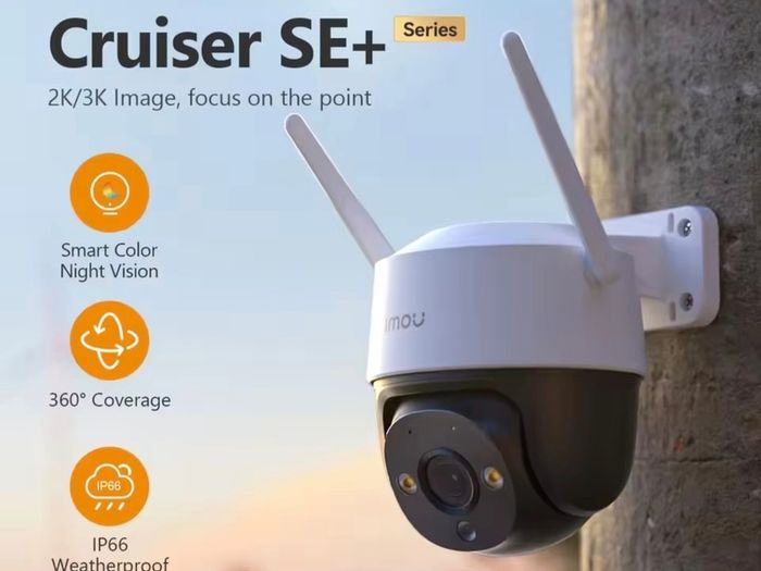 5MP-360 cctv + 128Gb card.