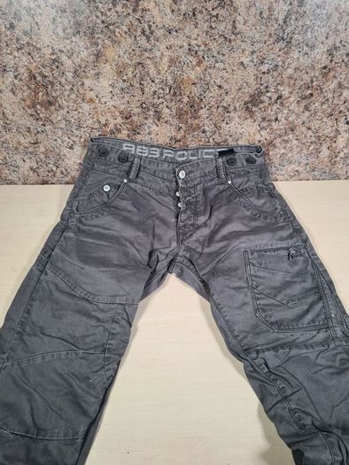 mens POLICE 883 VIALLI engineered jeans curved tapered Size W32 L30