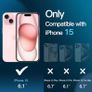 Screen Protector for iPhone 15 6.1-Inch, Tempered Glass Film with Easy Installation Tool, Case-Friendly, HD Clear, 3-Pack Image 3