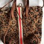 Codello Leopard Backpack/Tote with Leather Trim Image 3