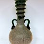 Pair of Murano Scavo glass vases 1960s Image 4