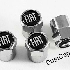 Wheel Valve Dust Caps Fiat (R) 500 Qubo Doblo Panda Bravo 124 Spider Tipo Multipla Strada