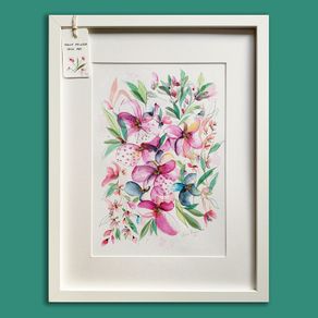 FRAMED Original Watercolour Painting