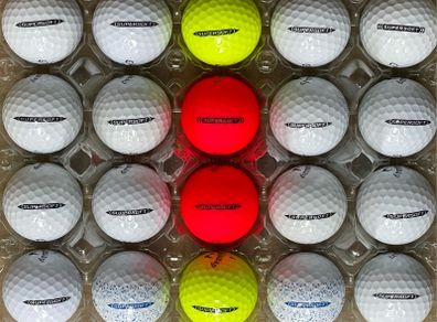 20 used Callaway Supersoft golf balls