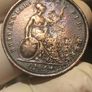 1831 Penny William IV Nice Grade With Toning Image 9