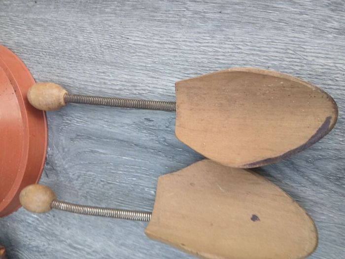 Pair of Vintage Wooden Shoe Stretchers