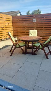 Garden table and chairs