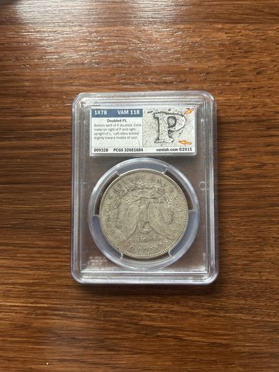 1878 7tf 1 Dollar Reverse Of 1878