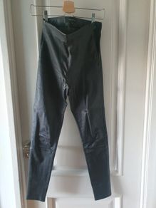 Stretch Leather Legging by SELECTED