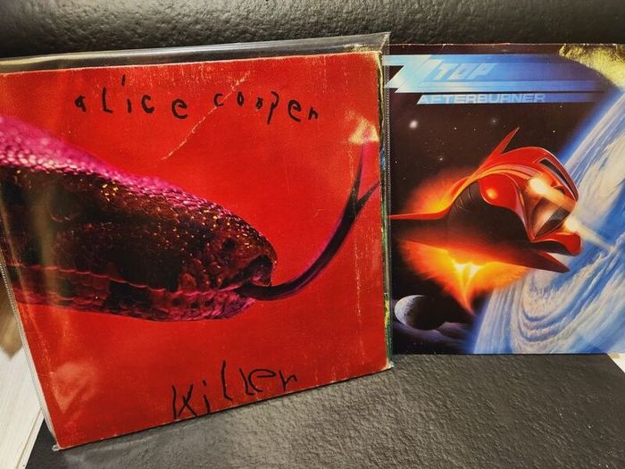 Alice Cooper Killer 1971 ZZTop Afterburner Vinyl Records