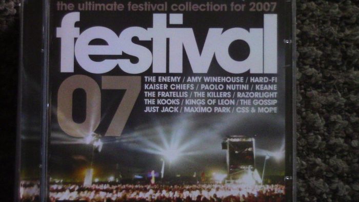 Festival 07 - Double CD (Amy Winehouse, Funeral For A Friend, The Flaming Lips etc