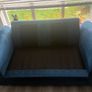 Blue Velvet 2 Seater Sofa Image 7