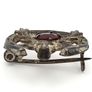 Vintage 925 Sterling Silver Ward Bros Stag & Horseshoe Brooch Image 7