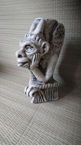 Gothic gargoyle candle holder