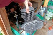 80cc motorized bike engine and accessories