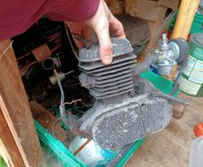 80cc motorized bike engine and accessories