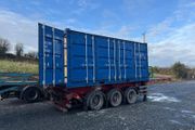 One Trip 20ft Shipping Container Multi Door Blue