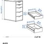 IKEA ALEX Drawer unit Image 2