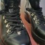 Allsaints Franka Black Shearling Boots UK 6 Image 3