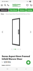 Shower door