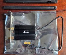 TP-link archer TX50e wi-fi 6 and Bluetooth PCIe adapter