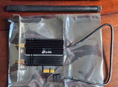TP-link archer TX50e wi-fi 6 and Bluetooth PCIe adapter