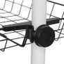 Telescopic Clothes Rail  Coat Rack Set Storage clothes bedroom  Shelving System wardrobe Image 2