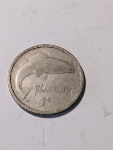 Irish Silver Florin 1940