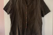 vintage linen blouse