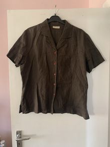 vintage linen blouse